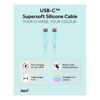 USB Type-C / 3.1 Cables - 3Sixt SPLASH by 3sixT USB-C to USB-C Cable 1.5m 60W Mint | Wholesale IT Computer Hadware