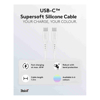 USB Type-C / 3.1 Cables - 3Sixt SPLASH by 3sixT USB-C to USB-C Cable 1.5m 60W Snow White | Wholesale IT Computer Hadware