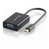 ALOGIC - ALOGIC Premium 15cm Mini DisplayPort to VGA Adapter Male to Female Black | Wholesale IT Computer Hadware