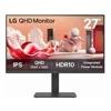 LG - LG 27" QHD IPS Monitor 2560x1440 HDR10 99% sRGB 75Hz integrated power adjustable stand | Wholesale IT Computer Hadware