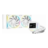 Deepcool Water Cooling - Deepcool LM240 WH ARGB Liquid Cooler With Mini LCD Screen | Wholesale IT Computer Hadware