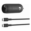 Phone & Tablet Car Chargers - Belkin 30W USB PD CAR CHARGER WITH PPS W/PVC C-C 1M BLK | Wholesale IT Computer Hadware