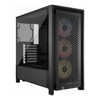 Corsair Computer / PC Cases - Corsair FRAME 4000D RS ARGB Modular Mid-Tower PC Case Black ATX 430mm GPU 170mm CPU | Wholesale IT Computer Hadware