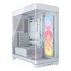 Corsair Computer / PC Cases - Corsair FRAME 4500X RS-R ARGB Panoramic Glass Mid-Tower PC Case White: 460mm GPU 185mm | Wholesale IT Computer Hadware