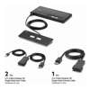 KVM Cables - Belkin Cybersecurity and Secure KVM 2-Port Single Head DP Modular Secure KVM Switch | Wholesale IT Computer Hadware