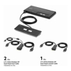 KVM Cables - Belkin Cybersecurity and Secure KVM 2-Port Dual Head DP Modular Secure KVM Switch PP4.0 | Wholesale IT Computer Hadware