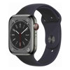 Watches - Apple Watch Series 8 (GPS + Cellular) 45mm Stainless Steel Graphite with Midnight Sport | Wholesale IT Computer Hadware