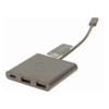 Dell Video Adapter Cables - Dell USB-C to Dual USB-A Adapter w/Power Pass-Through DBQ2BJBC070 0R11MJ (Open Box) | Wholesale IT Computer Hadware
