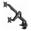 Lumi Legend Brackets & Mounting - Lumi Legend Smart Gas Spring Monitor Arm with 6-in-1 Docking Station Black | Wholesale IT Computer Hadware