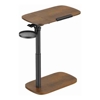 Brackets & Mounting - Brateck Storage-Savvy Height Adjustable Mobile Side Table Gas-Lift Sit-Stand Desk | Wholesale IT Computer Hadware