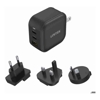 Unitek - Unitek Travel Tri GaN 3 Port 66W Charger | Wholesale IT Computer Hadware