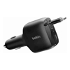 Phone & Tablet Car Chargers - Belkin BoostCharge Retractable Car Charger 75W | Wholesale IT Computer Hadware