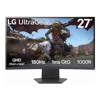 LG - LG UltraGear 27GS60QC-B 27" QHD 180Hz Curved Gaming Monitor 2560x1440 VA 1ms FreeSync | Wholesale IT Computer Hadware