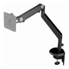 HumanScale - HumanScale M2 Single Monitor Arm Desk Clamp Mount Ergonomic ALL BLACK (Refurbished) | Wholesale IT Computer Hadware