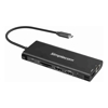 Simplecom Memory Card Readers - Simplecom CHT814 14-in-1 USB-C 4K Triple Display MST Docking Station with Dual HDMI DP | Wholesale IT Computer Hadware