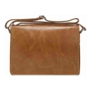 HP Laptop Carry Bags & Sleeves - HP Marselisborg 14" Leather Messenger Business Laptop Bag Handcrafted Golden Tan | Wholesale IT Computer Hadware