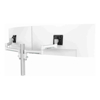Atdec - Atdec AWMS-2-5940 Dual Extended-Reach Arms on Post Heavy-Duty F-Clamp White | Wholesale IT Computer Hadware
