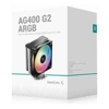 Deepcool CPU Heatsinks & Fans - Deepcool AG400 ARGB G2 Superior Performance 4 Heatpipe Single Tower CPU Cooler | Wholesale IT Computer Hadware