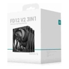 Case Fans - Deepcool FD12 V2 3IN1  120mm  Performance Integral Blade Silent Ring Case Fans 4-pin | Wholesale IT Computer Hadware