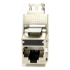 Cable Management & Installation - 4Cabling Cat 6A FTP Shielded Keystone Jack Black. Tooless 180 degree IDC 110 | Wholesale IT Computer Hadware