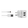 3Sixt - 3Sixt xWall Charger AU 3.4A + Micro USB Cable 1m White | Wholesale IT Computer Hadware