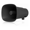 Security Cameras - Ubiquiti AI Horn Speaker BlackAll-weather PoE 120 dB Horn Speaker With Advanced AI | Wholesale IT Computer Hadware