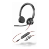 Headsets - HP POLY BLACKWIRE 3325 STEREO MIC ROSOFT TEAMS CERTIFIED USB-C H EADSET 3.5MM PLUG | Wholesale IT Computer Hadware
