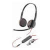 Headsets - HP POLY BLACKWIRE 3225 STEREO USB -C HEADSET 3.5MM PLUG USB-C/ A ADAPTER | Wholesale IT Computer Hadware