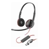 Headsets - HP POLY BLACKWIRE 3220 STEREO USB -A HEADSET | Wholesale IT Computer Hadware