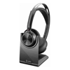 Headsets - HP POLY VOYAGER FOCUS 2 USB-C-C H EADSET USB-C/A ADAPTER CHARG ING STAND WW | Wholesale IT Computer Hadware