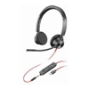 Headsets - HP POLY BLACKWIRE 3325 STEREO USB -C HEADSET 3.5MM PLUG USB-C/ A ADAPTER | Wholesale IT Computer Hadware