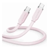USB Type-C / 3.1 Cables - ALOGIC Elements Silicone 5A/240W USB2 USB-C to C Male Cable with cable tie 1m -Pink | Wholesale IT Computer Hadware