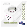 Generic Powerboards - Sansai Universal Travel Adaptor 10A 240V 2400W 50Hz compatible for | Wholesale IT Computer Hadware