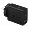 Home & Wall Chargers - Samsung 50W Duo Power Adapter with USB-C to C Cable (1.8M) Black(EP-T5020XBEGAU) | Wholesale IT Computer Hadware