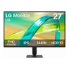 LG Monitors - LG 27U411B-B 27IN 1MS 144HZ FHD 1920x1080 IPS MONITOR HDMI 2.0 VGA HDR10 VESA 3 YEARS | Wholesale IT Computer Hadware