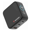 USB Hubs - Verbatim 100W Mini GaN Charger with Display | Wholesale IT Computer Hadware