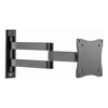 Brackets & Mounting - Brateck Aluminum Articulating TV Wall Mount 13-27" 15kg Capacity VESA 75x75/100x100 | Wholesale IT Computer Hadware