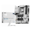 Motherboards for Intel CPUs - MSI PRO Z890-S WIFI WHITE ATX Intel LGA 1851 4xDDR5 3xM.2 4xSATA 6Gb/s RAID 4xPCIe | Wholesale IT Computer Hadware