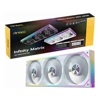Antec Case Fans - Antec IM 360 ARGB White 360mm Triple PWM Fan Kit ARGB 800-1800RPM 134.43CFM 1.48mmAq | Wholesale IT Computer Hadware
